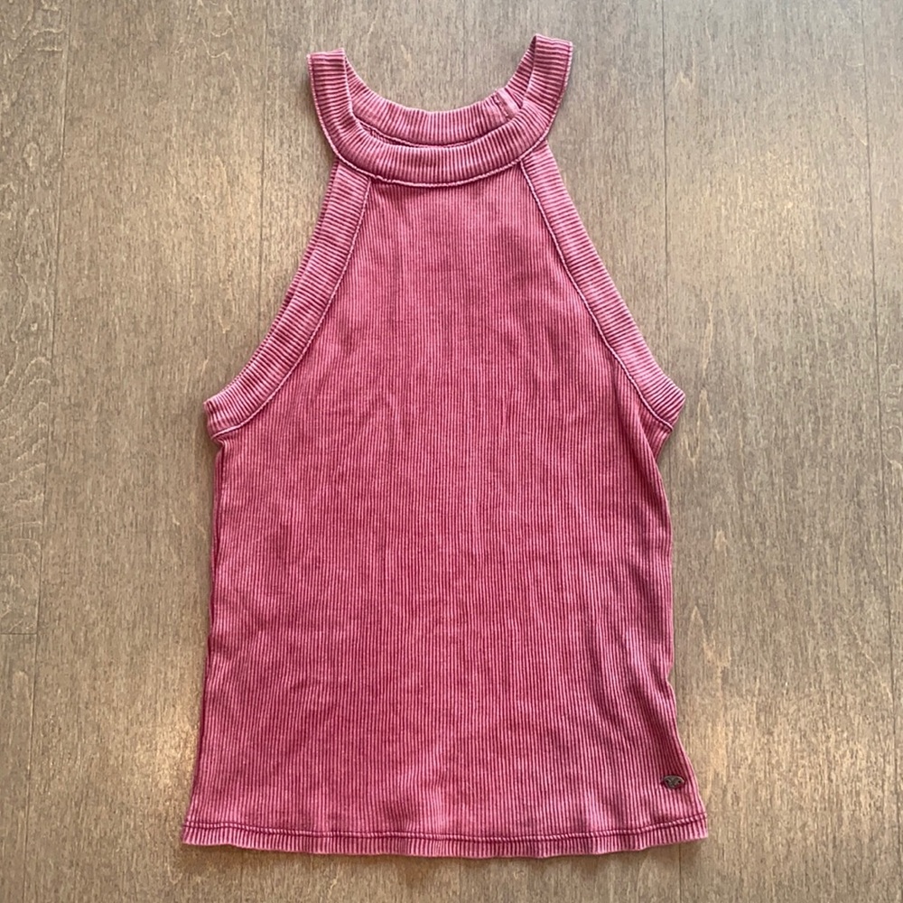 American Eagle Soft & Sexy Washed Tank Top in Maroon. Size S